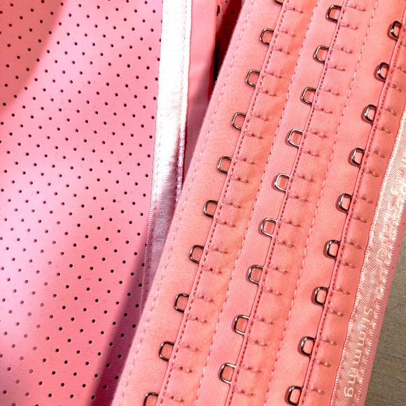(S)💎BABY PINK WAIST TRAINER CINCHER BREATHABLE - Picture 7 of 15